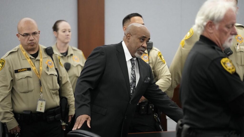 Duane Davis, who pleaded not guilty, could get life in jail if convicted of murder with a weapon.

