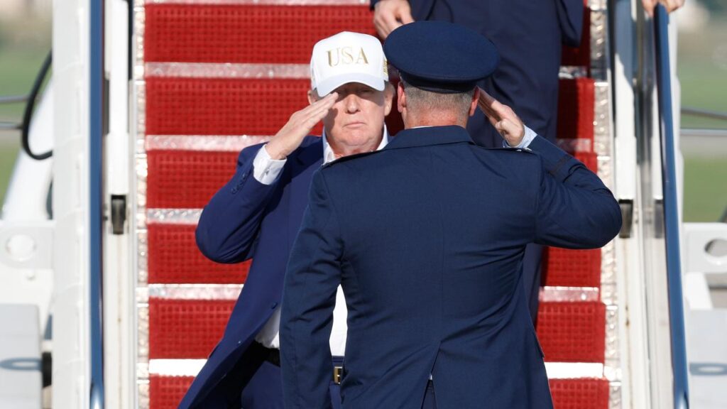 President Donald Trump is demanding Iran stump up compensation over deaths caused by the regime.
