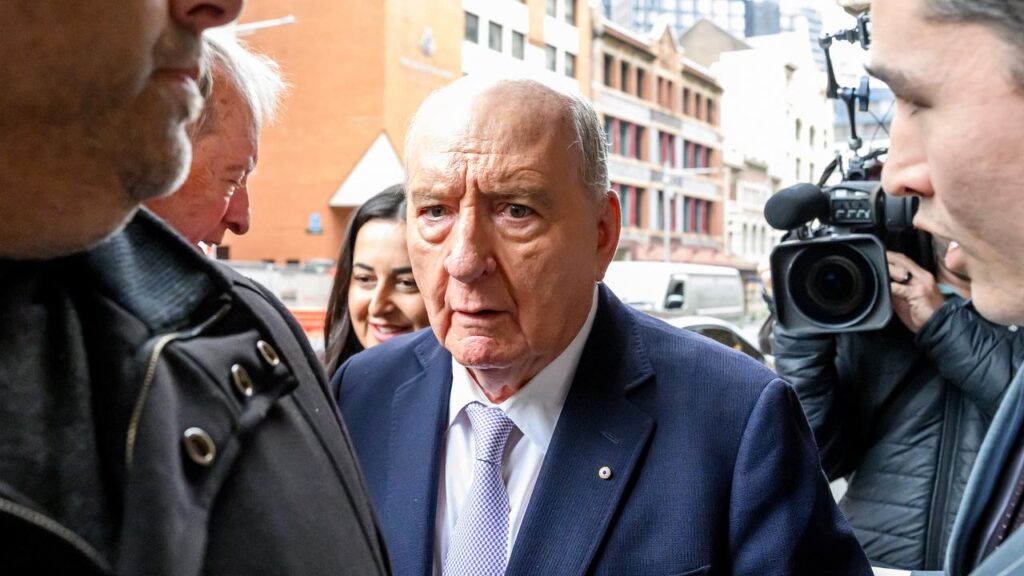 A man alleging Alan Jones assaulted him has defended glowing text messages to the broadcaster.
