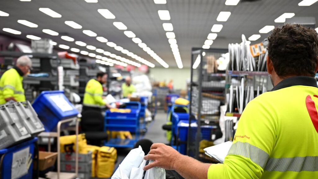 Parcels revenue has helped deliver a red letter day for Australia Post as it reports profit growth.
