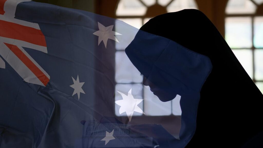 A pregnant woman along with a man and young child have been targeted in an Islamophobic attack.
