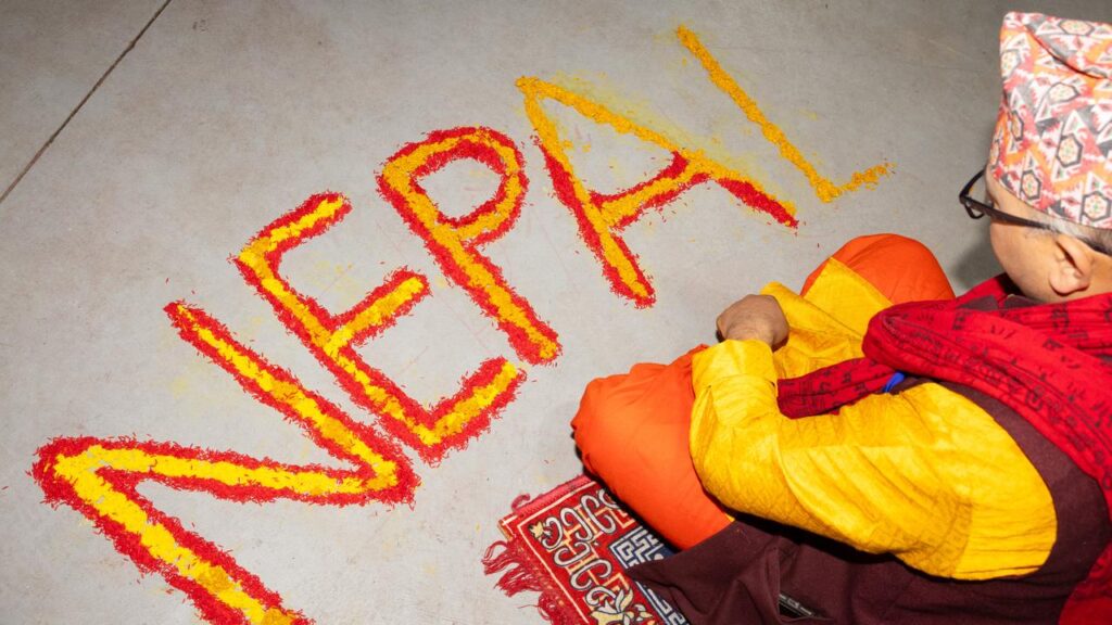 Members of the Nepali community gathered in Victoria to remember those lost in devastating floods.
