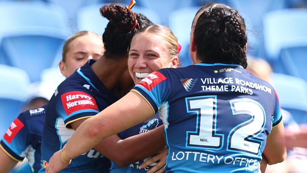 Teagan Levi enhanced her burgeoning reputation as Gold Coast beat Brisbane in the NRLW.
