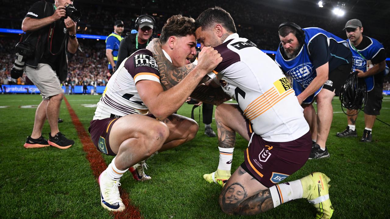 Reece Walsh and Adam Reynolds.