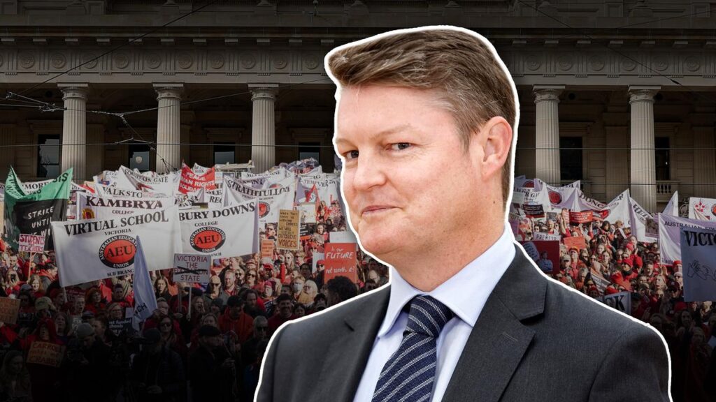 Premier Ben Carroll says the deal delivers “the best pay and conditions” for Victorian teachers.
