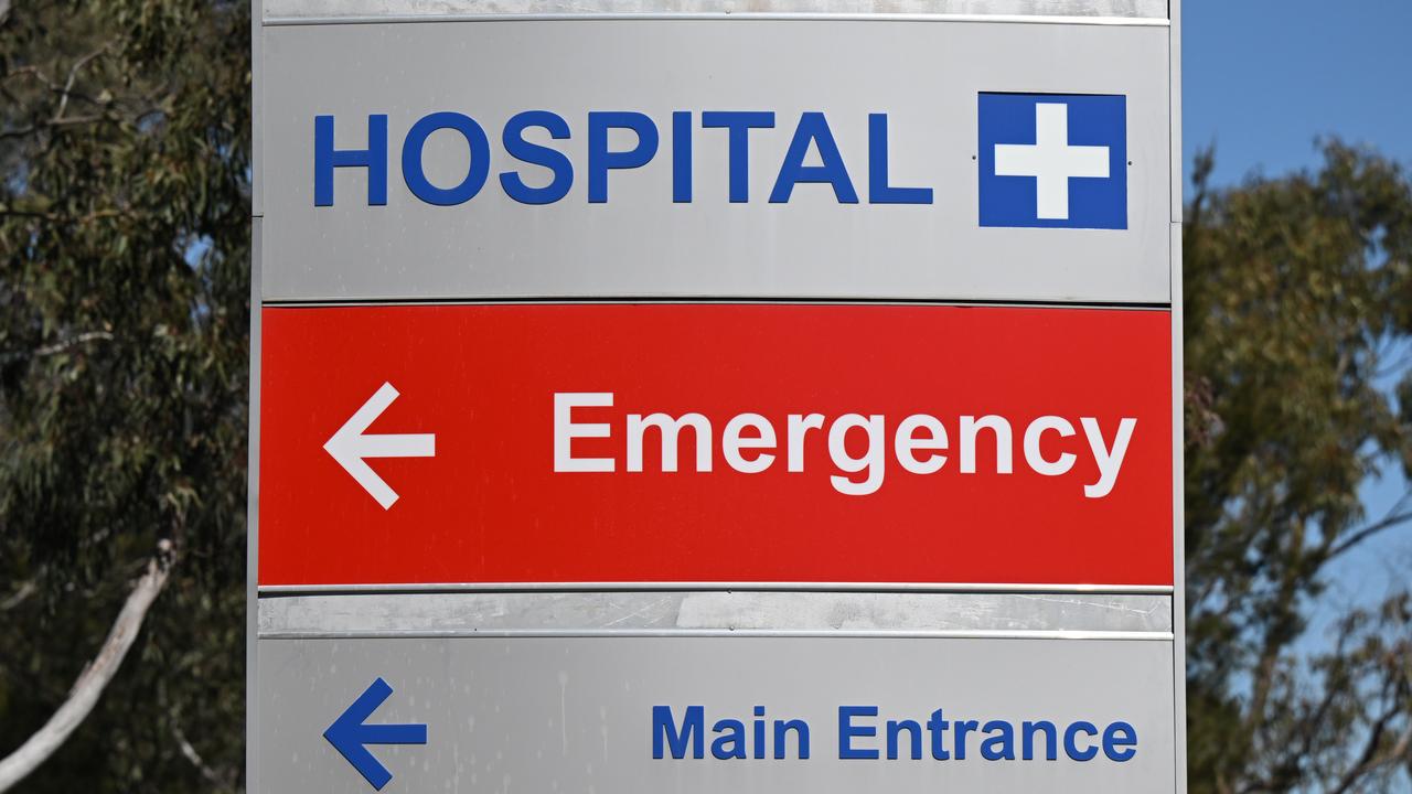 Hospital sign