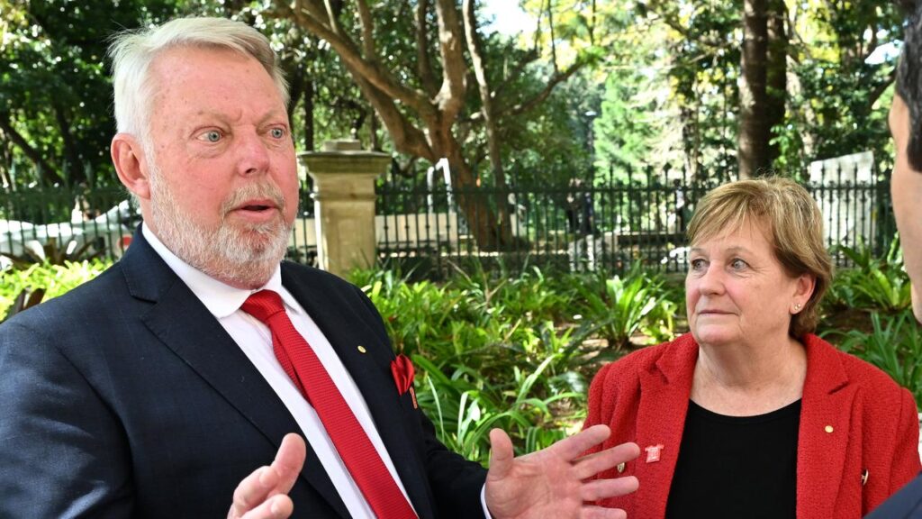 Bruce and Denise Morcombe believe a sex offender register will help keep Tasmanian children safer.
