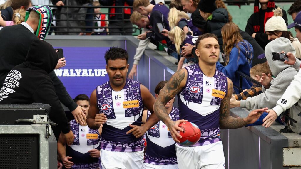 Fremantle take to the MCG. Michael Voss says the Dockers must learn how to win at the ground.
