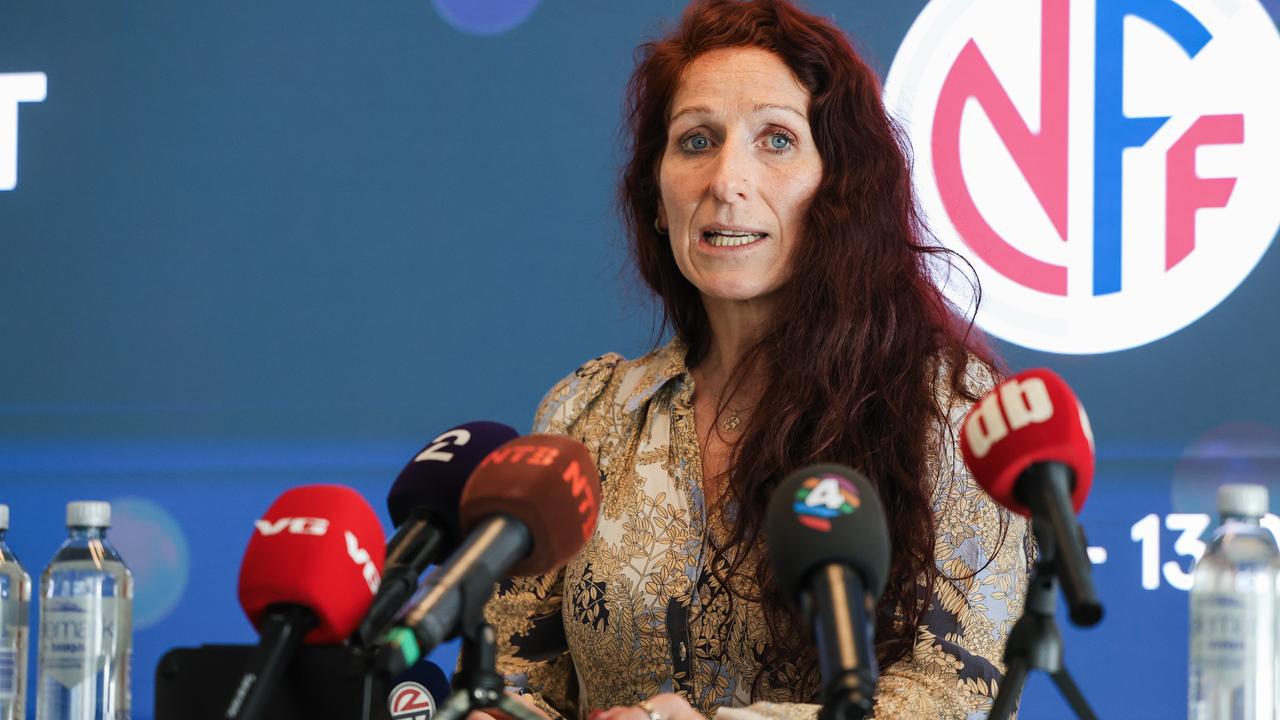 Lise Klaveness, president of the Norwegian Football Association