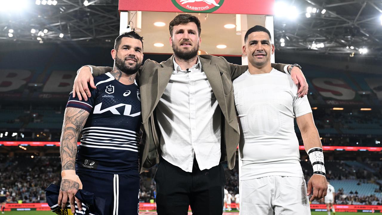 (L-R) Adam Reynolds, Jai Arrow and Cody Walker.