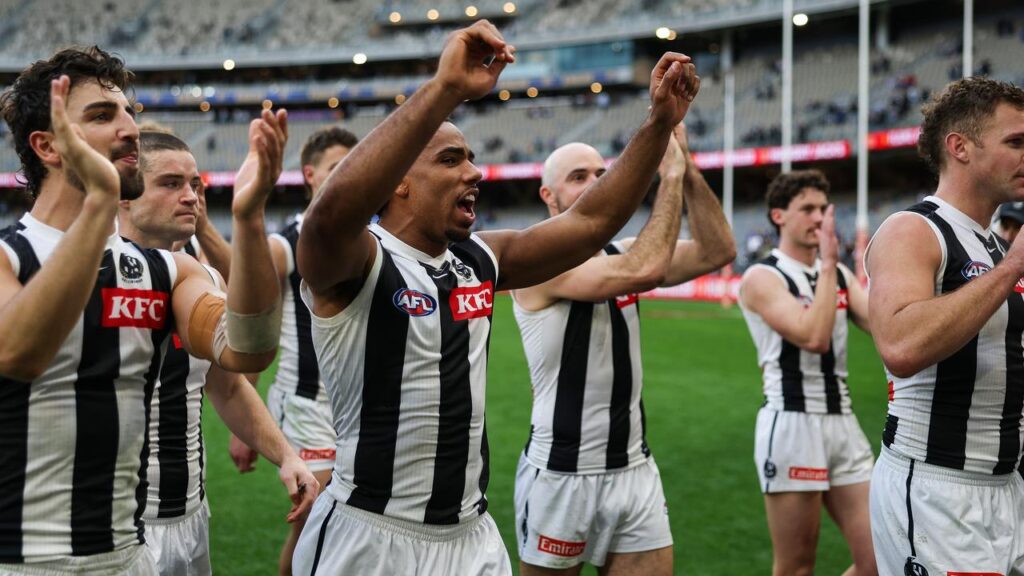 Collingwood will be without Isaac Quaynor for their clash against the Brisbane Lions.
