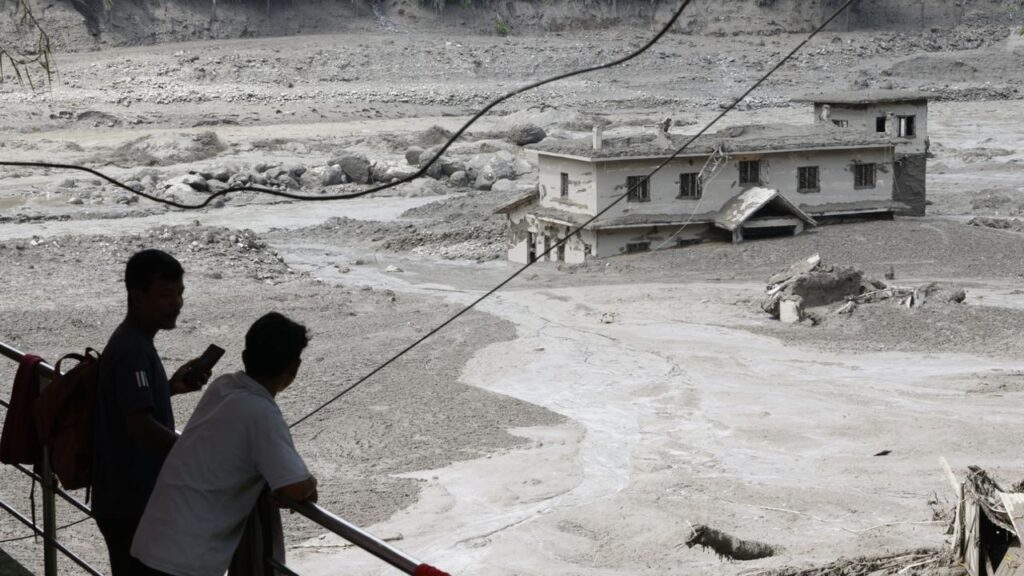 Hundreds of people, including 34 Australians, are missing after flash floods in Nepal.
