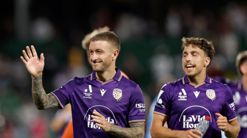 Just months after re-signing, Adam Taggart looks set to be waving goodbye to Perth Glory.
