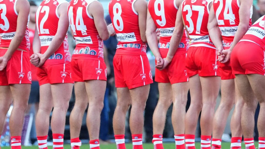 Sydney players are being interviewed by the AFL club ahead of a board meeting.
