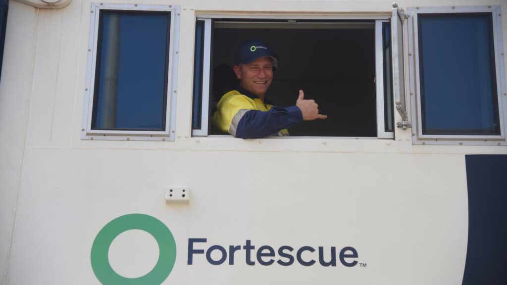 Dino Otranto says Fortescue will ramp up operations at its Iron Bridge mine.
