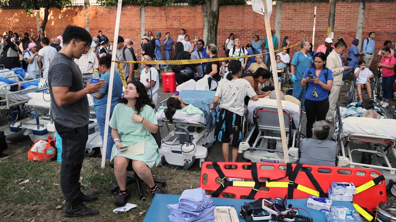 Patients evacuated at Cali