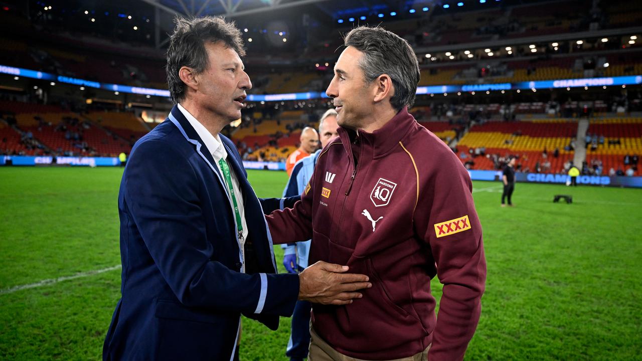 Laurie Daley and Billy Slater.