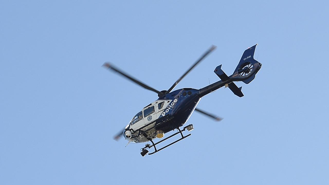 A POLAIR helicopter