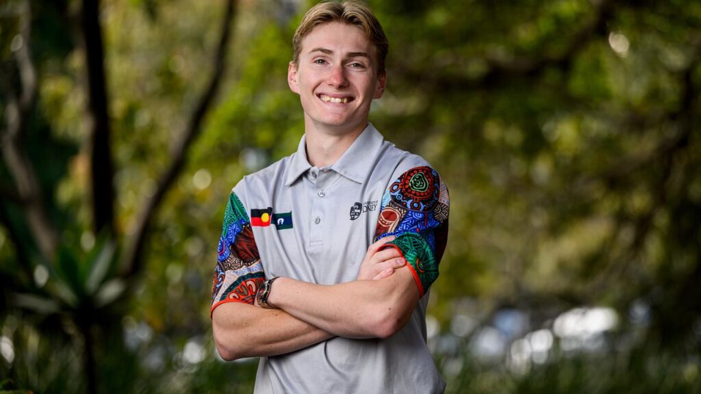 Economics student Zack Boundy says his MyGadigal scholarship will make university less stressful.
