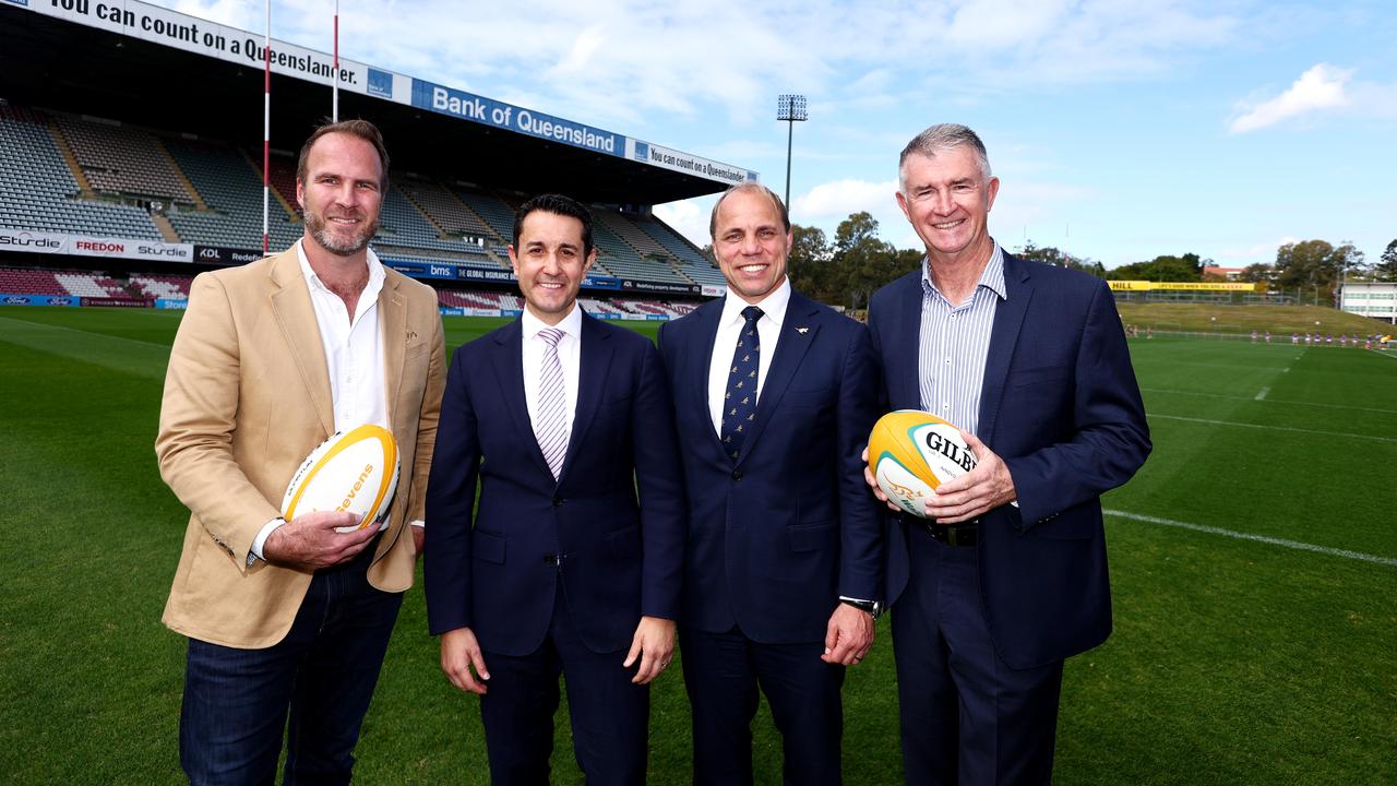 David Hanham, David Crisafulli, Phil Waugh and Tim Mander