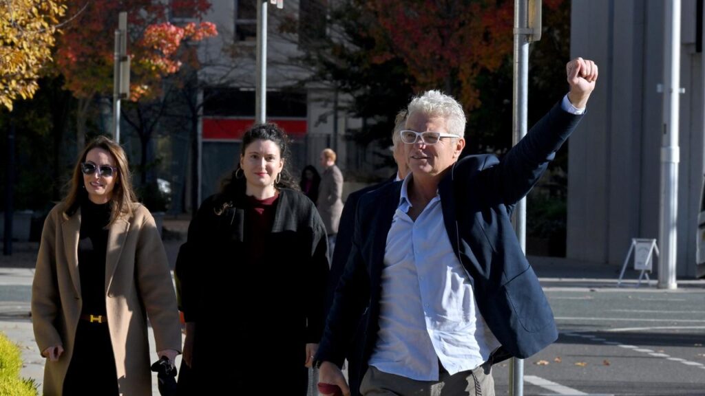 Whistleblower David McBride has been released from prison after serving his non-parole period.
