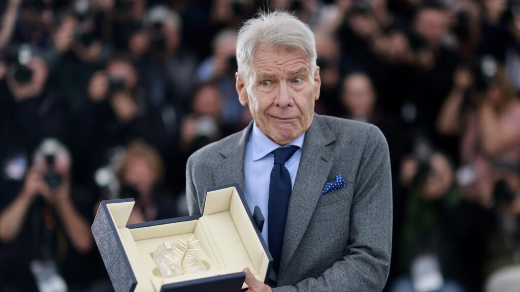 A small-time author has lost a case allegeing her plot was stolen for a film starring Harrison Ford.
