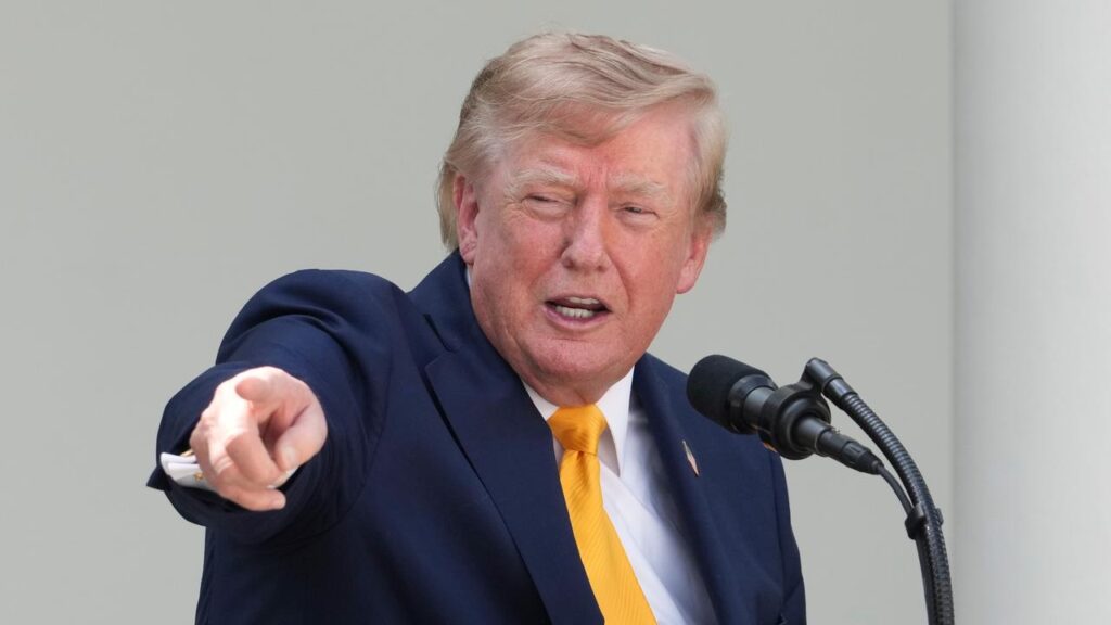 Donald Trump floated the change because “we don’t expect to do much business with Ontario”.
