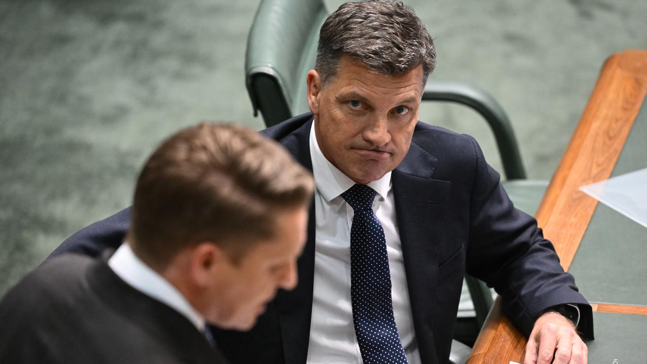 Opposition Leader Angus Taylor