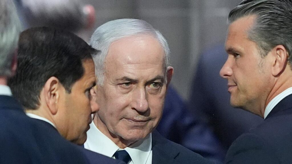 Prime Minister Benjamin Netanyahu has indicated differences with the US over a deal to disarm Hamas.
