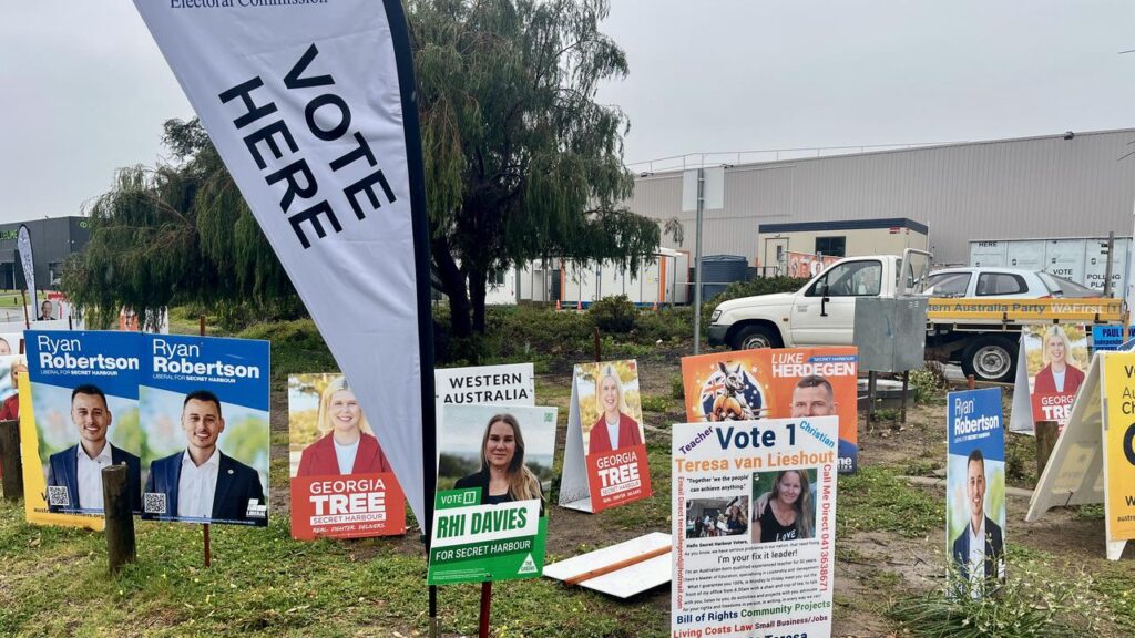 Support for Pauline Hanson’s One Nation has been steadily growing in beachside Secret Harbour, WA.
