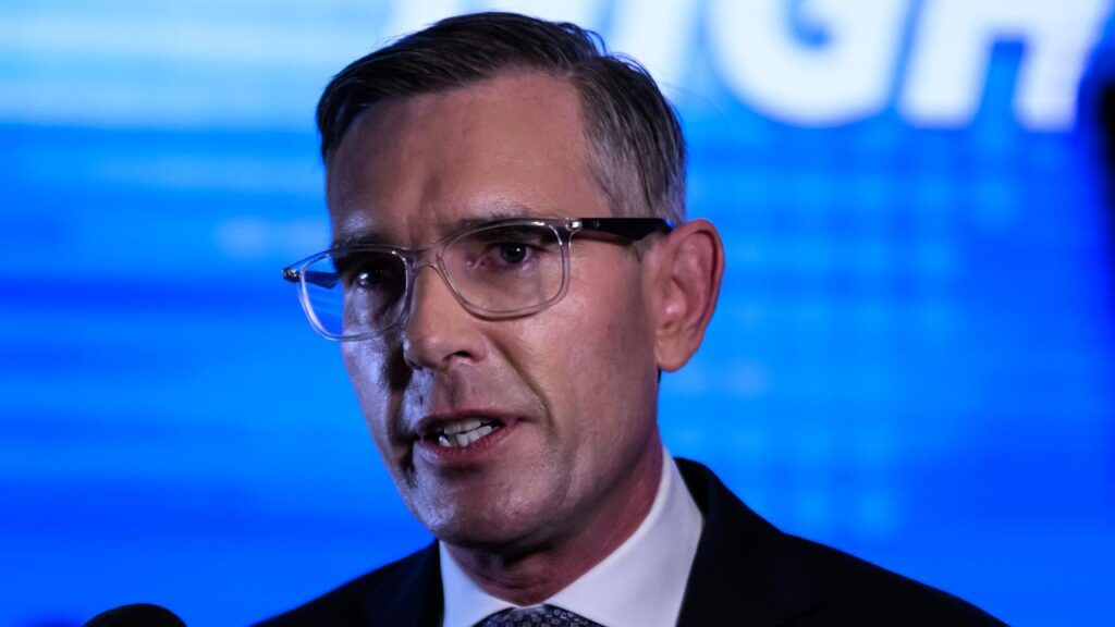 Dominic Perrottet’s brother is being grilled about soliciting donations to the Liberal Party.
