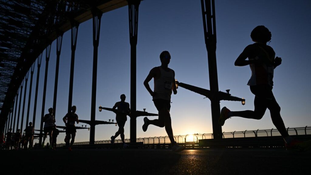 Participating in an event like the Sydney Marathon needs to be approached sensibly, experts say.
