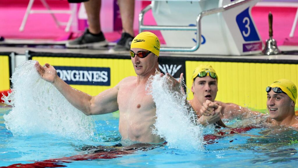 Cam McEvoy’s 50m freestyle performance was fast enough to have secured Olympic gold in Paris.
