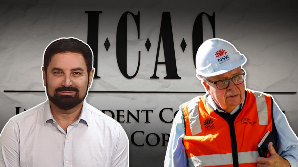 Developer Jean Nassif reportedly threatened to harm former NSW Building Commissioner David Chandler.
