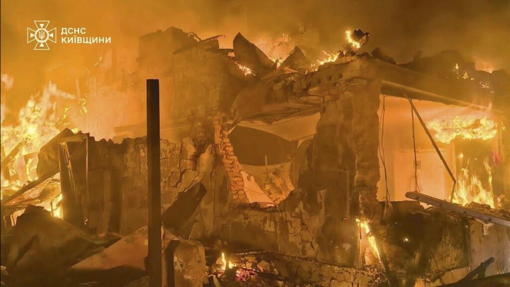Two grandparents and their small grandson were among those killed in the attacks on the Kyiv region.
