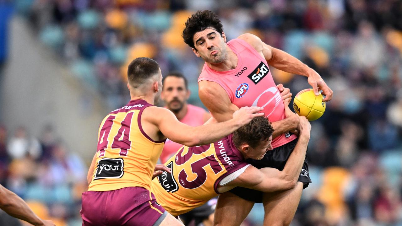 Gold Coast's Christian Petracca had minimal impact.
