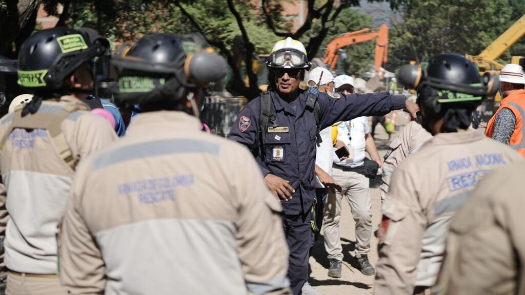 Some crews have switched from search-and-rescue efforts to debris removal following a quake.
