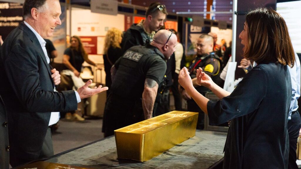 The People’s Bar has been a glittering crowd favourite during Australia’s largest mining forum.
