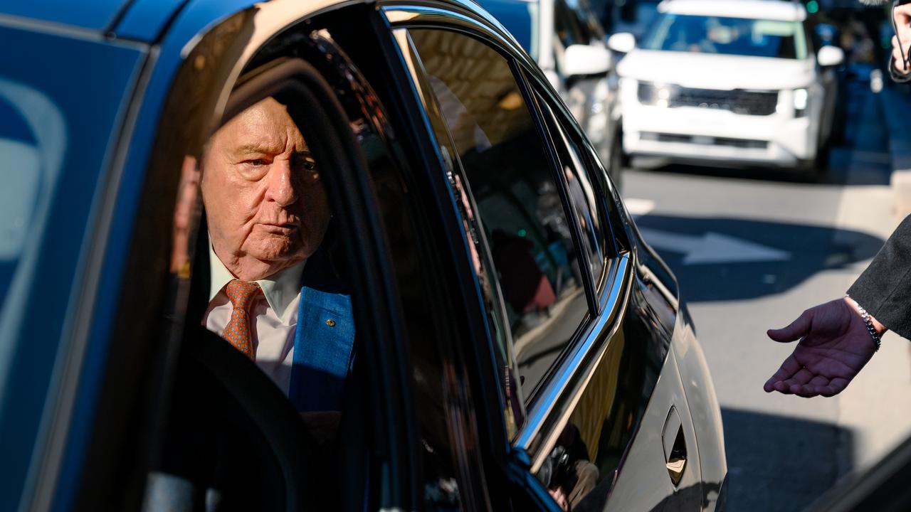 Alan Jones in a car