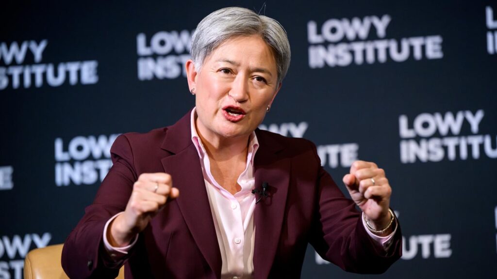 A monoculture Australia would have “no friends to work with”, Foreign Minister Penny Wong warns.
