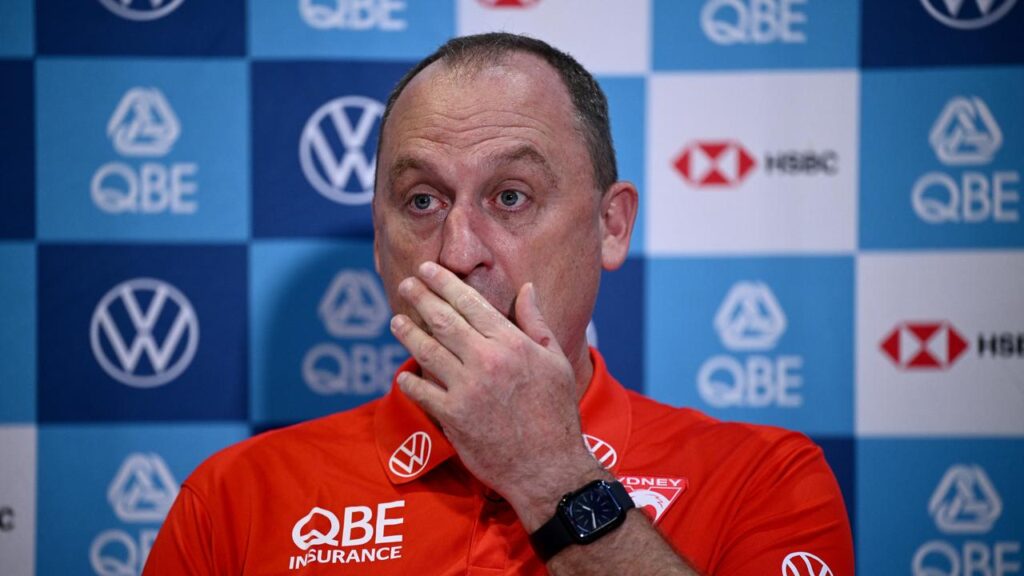 Premiership-winning Sydney Swans coach John Longmire says the controversy was ‘flattening’.
