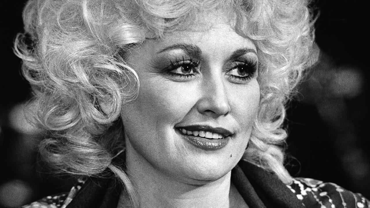 Country singer Dolly Parton in 1982