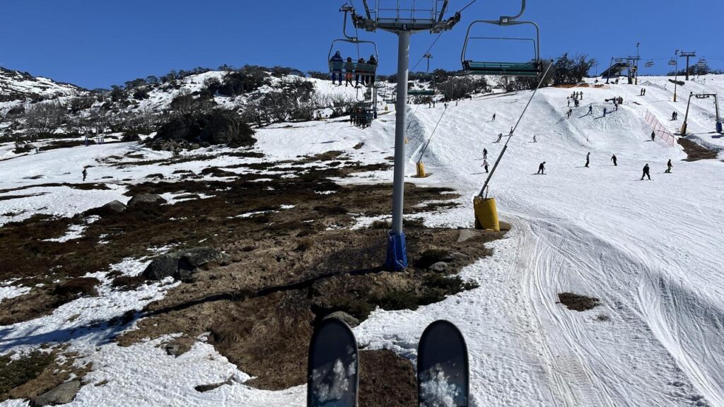 The ski season has been slim pickings for Australian enthusiasts this winter.
