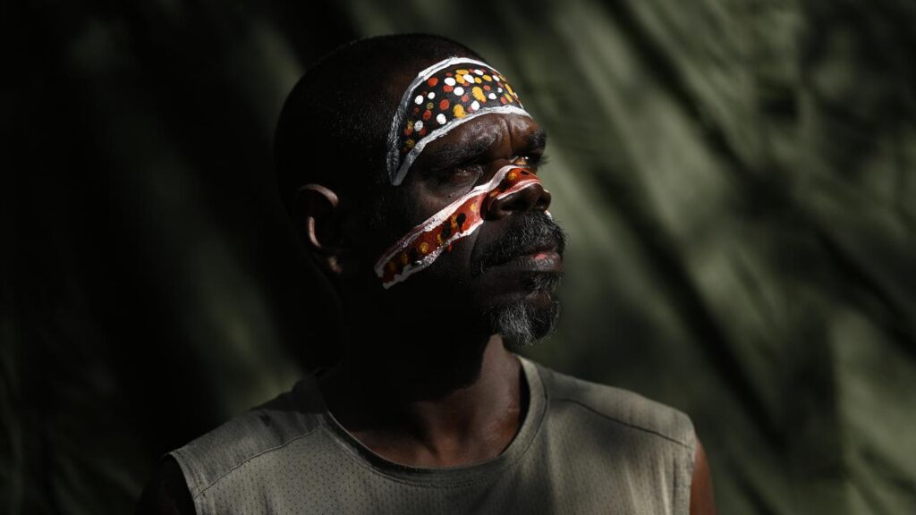The heart of the Garma Festival beats on the Bungul ground where ceremony unfolds at dusk.
