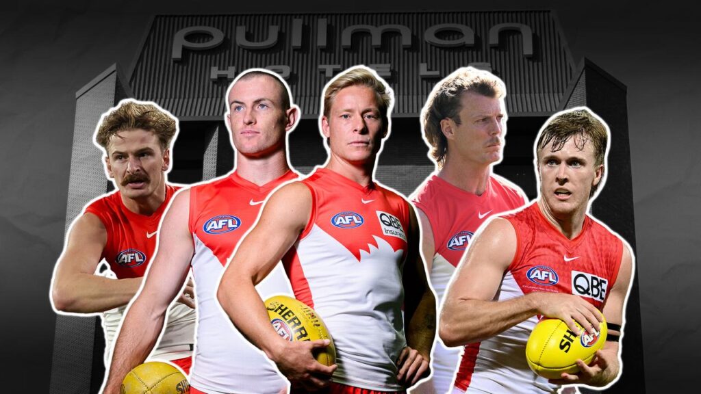 Sydney face the season’s close without five players banned by Swans for ‘breaching club standards’.
