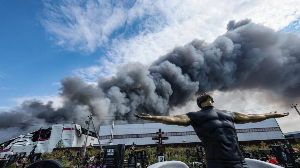 At least two people have been killed and 14 injured in the latest attacks of the Ukraine war.
