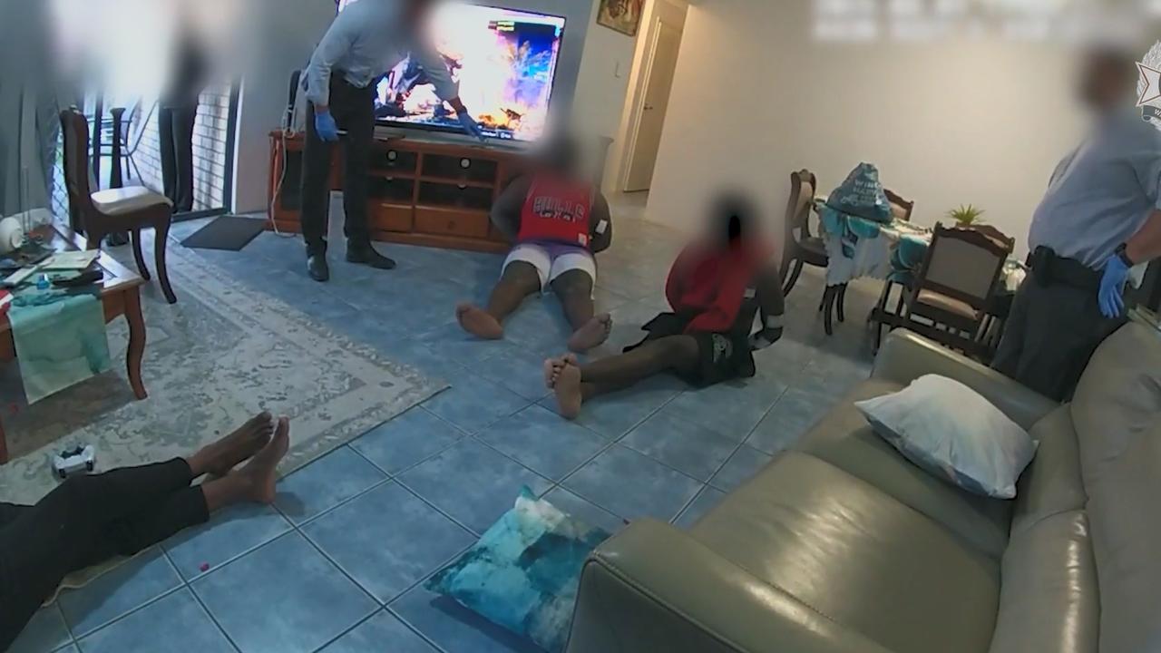 Police raid