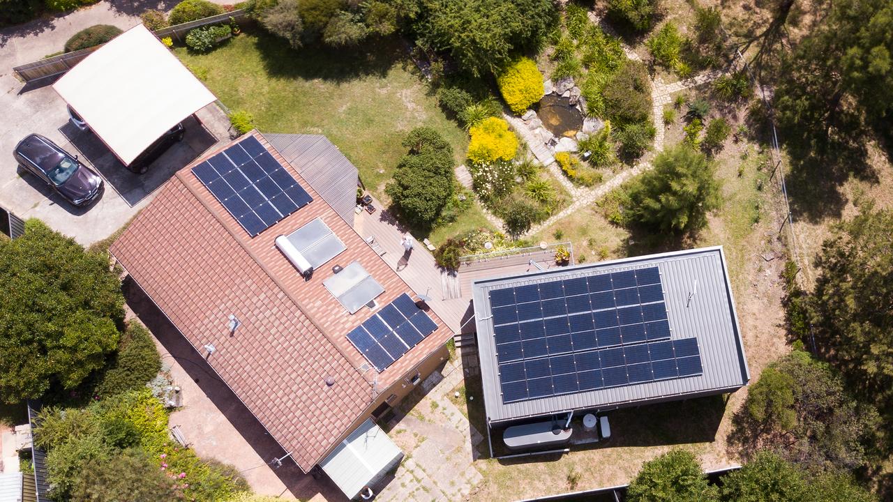 residential rooftop solar unit