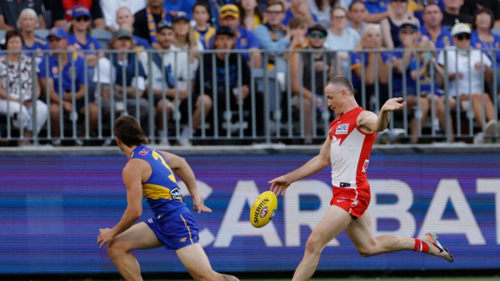 West Coast coach Andrew McQualter doesn’t want to speculate on Chad Warner’s potential AFL future.
