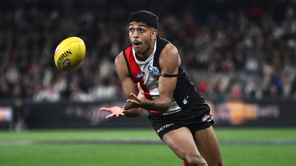 St Kilda’s hopes of playing a wildcard match is in jeopardy after Nasiah Wanganeen-Milera was hurt.
